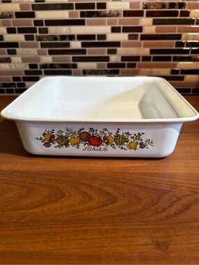 Vintage Corningware Spice of Life 8x8” Baking Dish P322